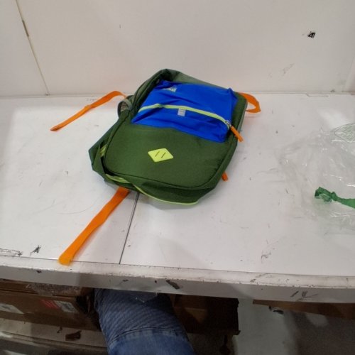 ROOTS LIGHTWEIGHT BACKPACK WITH LAPTOP COMPARTMENT - 34L - GREEN/BLUE (STYLE:RTS6914) image 2