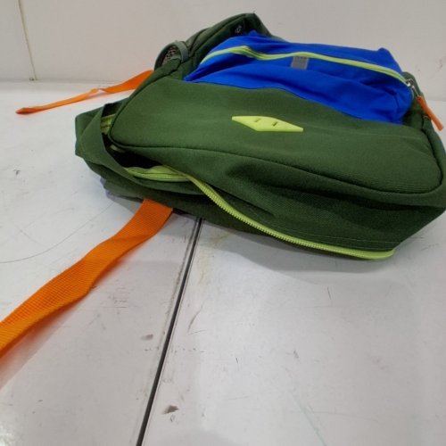 ROOTS LIGHTWEIGHT BACKPACK WITH LAPTOP COMPARTMENT - 34L - GREEN/BLUE (STYLE:RTS6914) image 3