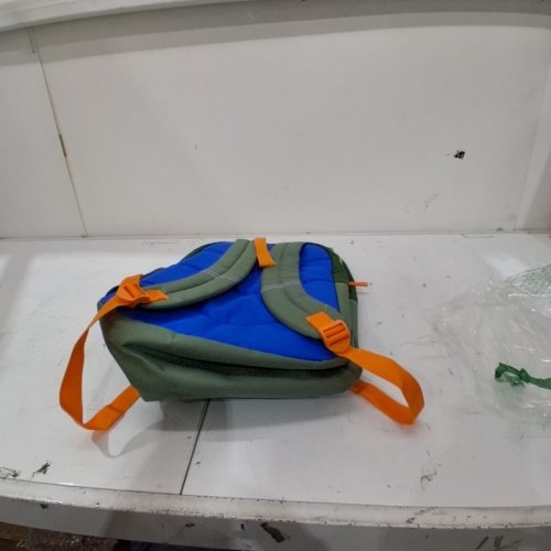 ROOTS LIGHTWEIGHT BACKPACK WITH LAPTOP COMPARTMENT - 34L - GREEN/BLUE (STYLE:RTS6914) image 4