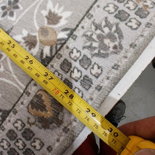 HUNTER FLORAL AREA RUG - 45" X 29" - GRAY MULTICOLOUR image 4