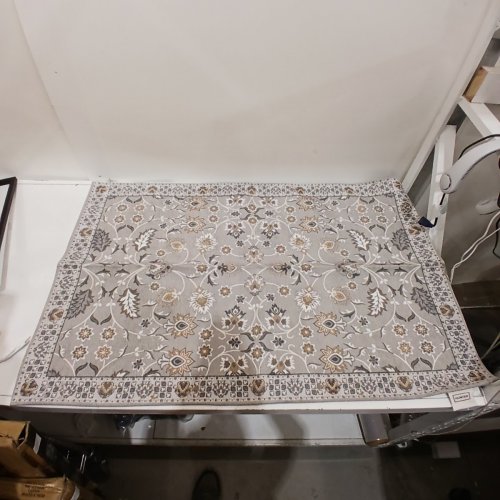 HUNTER FLORAL AREA RUG - 45" X 29" - GRAY MULTICOLOUR image 6