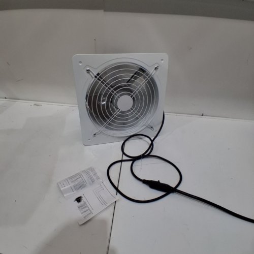 FEPINC EXHAUST FAN WITH PLUG THROUGH-THE-WALL EXTRACTOR EXHAUST WITH LIGHT WEIGHT PURE COPPER MOTOR - 15" - WHITE image 2