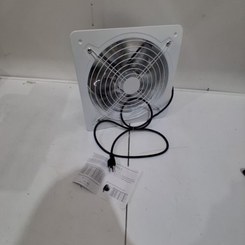 FEPINC EXHAUST FAN WITH PLUG THROUGH-THE-WALL EXTRACTOR EXHAUST WITH LIGHT WEIGHT PURE COPPER MOTOR - 15" - WHITE image 4