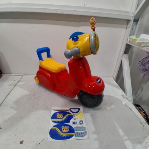 VTECH 2-IN-1 MAP & GO SCOOTER, ENGLISH VERSION - AGE 1-3 YEAR - RED (MODEL: 80-572300) image 3