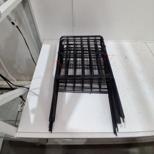 25PK OUTDOOR FENCE SQUARE - 16" X 12.5" - BLACK - (MODEL: PL2109-A29-SJ) image 2