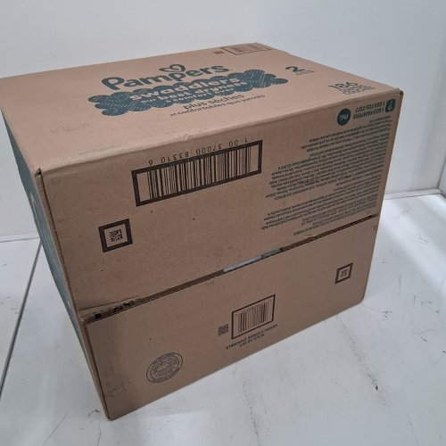 186PK PAMPERS SWADDLERS DISPOSABLE DIAPERS - SIZE 2 image 5