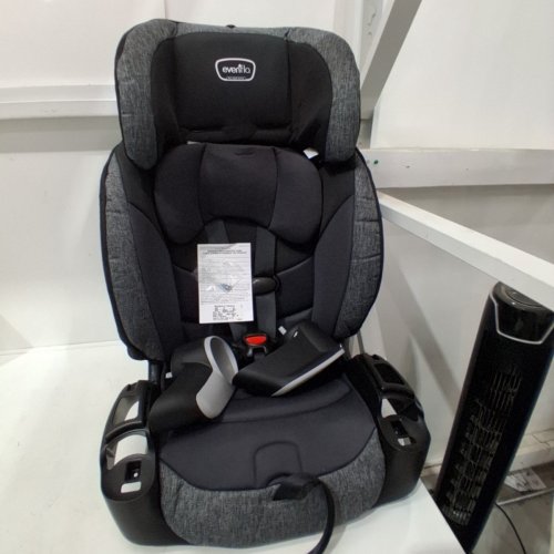EVENFLO MAESTRO SPORT HARNESS BOOSTER CAR SEAT - 22-100LBS - ASPEN SKIES/GREY BLACK (MODEL: 34911921C) image 3