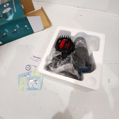 FOLDABLE HAND HANGING IRONING STEAMER MACHINE - 1500W - BLACK (MODEL: DJ.1011) image 2