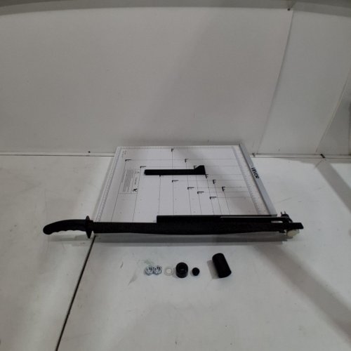 HEAVY DUTY PAPER CUTTER - GUILLOTINE TRIMMER - 18" - 15 SHEETS CAPACITY (MODEL:824) image 2