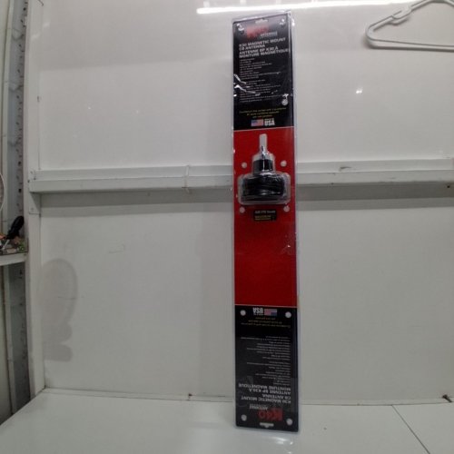 K40 MAGNETIC MOUNT STAINLESS STEEL CB ANTENNA - 300W - 35" - BLACK (MODEL: K-30) image 2