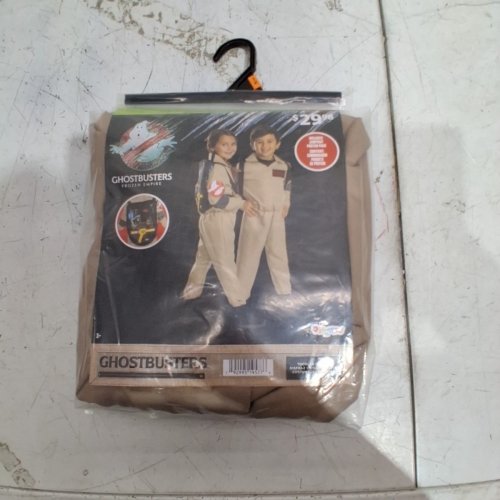 2PC TODDLER DISGUISE GHOSTBUSTERS COSTUME - SIZE 3T-4T - BEIGE/BLACK (STYLE : 0865MS01) image 2