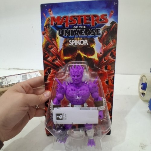 MATTEL MASTERS OF THE UNIVERSE SPIKOR ACTION FIGURE - PURPLE (ITEM: JKJ37) image 3