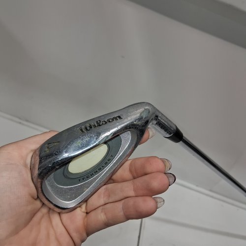 WILSON MATRIX OVERSIZE - 22° TO 24° - 4-IRON - RIGHT HANDED - SILVER image 2