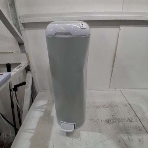 PLAYTEX DIAPER GENIE SIGNATURE PLATINUM DIAPER PAIL - 27" - OFF WHITE (MODEL: I000809) image 2