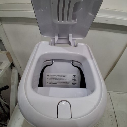 PLAYTEX DIAPER GENIE SIGNATURE PLATINUM DIAPER PAIL - 27" - OFF WHITE (MODEL: I000809) image 4