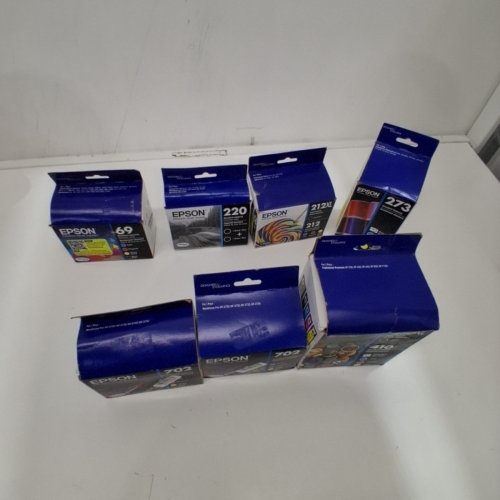 7 *EXPIRED* ASSORTED EPSON INK CARTRIDGES - 69, 220, 212XL, 273, 702, 410XL image 2