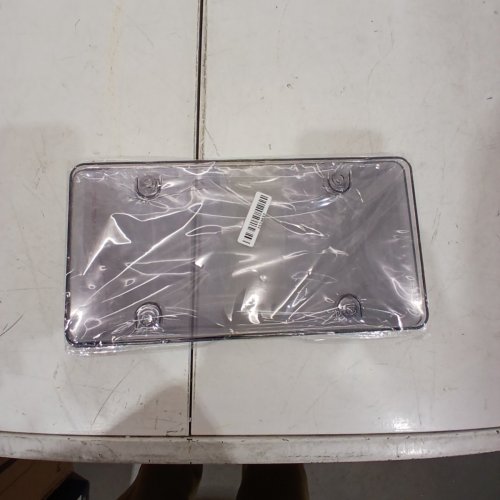 2PK UNIVERSAL ACRYLIC TINTED LICENSE PLATE COVER - SMOKEY GREY image 3