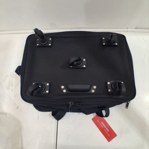 HANKE EXPANDABLE COLLAPSIBLE ROLLING LUGGAGE BAG - 20" - BLACK (MODEL: T637) image 4
