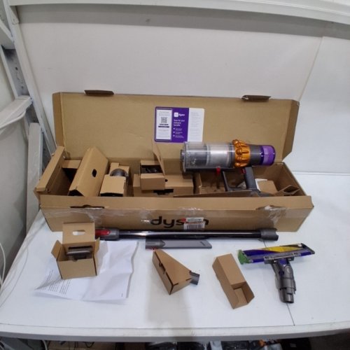 DYSON V15 DETECT CORDLESS MULTI-PURPOSE VACUUM CLEANER WITH ATTACHMENTS - GREY (MODEL: SV47) image 4