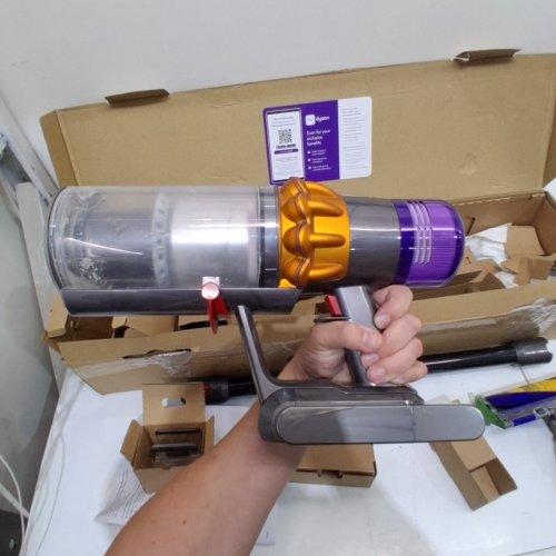 DYSON V15 DETECT CORDLESS MULTI-PURPOSE VACUUM CLEANER WITH ATTACHMENTS - GREY (MODEL: SV47) image 9