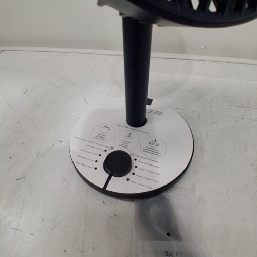 LUMENA FAN STAND 4 CORDLESS DESK FANS - 4 SPEEDS, OSCILLATION - BLUE(MODEL: 681978) image 4