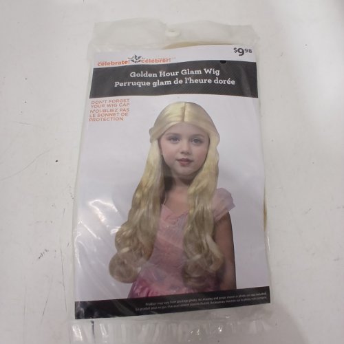 GIRL'S WAY TO CELEBRATE GOLDEN HOUR GLAM WIG - OSFM - BLONDE image 2
