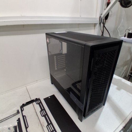 CORSAIR FRAME 4000 RS MODULAR MID-TOWER ATX PC CASE WITH 3 X 120MM ARGB FANS - BLACK image 4