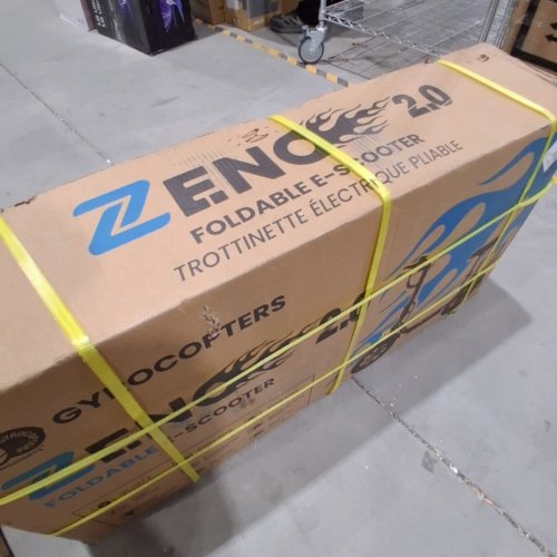 GYROCOPTERS FOLDABLE ELECTRIC SCOOTER - 32KM/H UPTO 40KM RANGE -500W MOTOR -BLACK (MODEL: ZENO 2.0) image 6