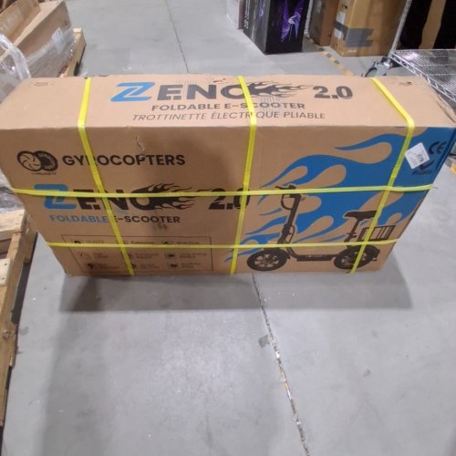 GYROCOPTERS FOLDABLE ELECTRIC SCOOTER - 32KM/H UPTO 40KM RANGE -500W MOTOR -BLACK (MODEL: ZENO 2.0) image 7