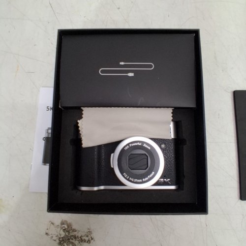 DUAL LENS AUTOFOCUS DIGITAL CAMERA - 5K ULTRA HD - 48MP - 2.8" DISPLAY SCREEN - BLACK/SILVER (MODEL: DC203) image 10