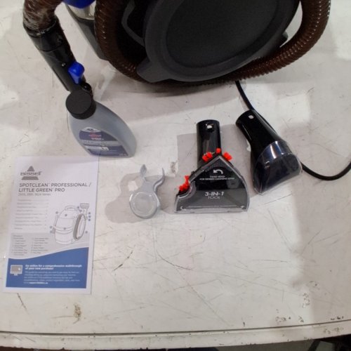 BISSELL SPOTCLEAN PROFESSIONAL PORTABLE CARPET CLEANER - BLUE (MODEL: 2891V) image 7