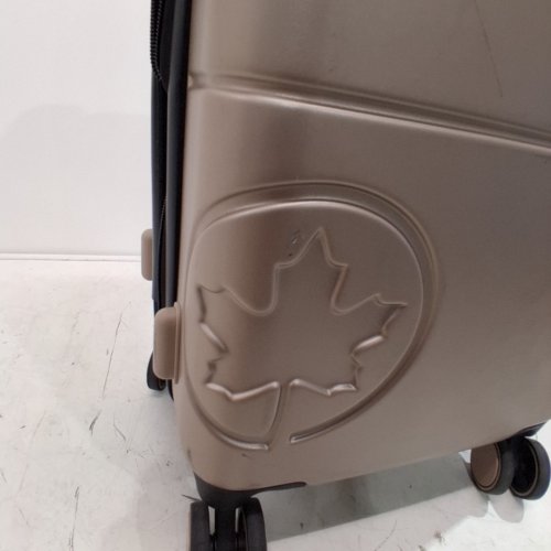 AIR CANADA MAPLE LEAF HARDSIDE CARRY-ON LUGGAGE WITH SPINNER WHEELS - 20" - TAUPE (MODEL: 1873563) image 4