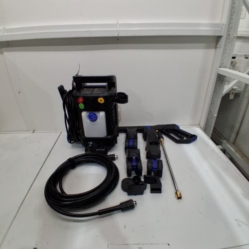 WESTINGHOUSE ELECTRIC PRESSURE WASHER WITH ANTI-TIPPING TECHNOLOGY & SOAP TANK - 2500PSI - 1.76GPM - BLUE/BLACK - (MODEL: EPX3500) image 2
