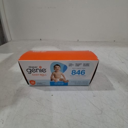 18PK DIAPER GENIE EASY ROLL REFILL BAGS - UNSCENTED - HOLDS UP TO 846 NEWBORN DIAPERS image 2