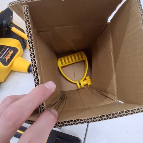 MELLIF CORDLESS ELECTRIC SNOW SHOVEL *TOOL ONLY* - 13" PATH/26FT THROW DISTANCE - 40V - YELLOW/BLACK (MODEL: MFSS001) image 3
