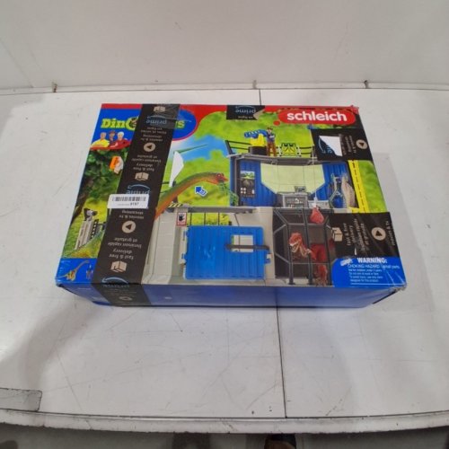 33PC SCHLEICH TOY DINOSAUR RESEARCH STATION PLAYSET - FOR AGES 4-12 - MULTI-COLOUR (MODEL:‎ 41462) image 5