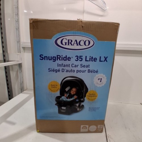 GRACO SNUGRIDE 35 LITE LX - BLACK - (MODEL: 8BS04SDICA) image 2