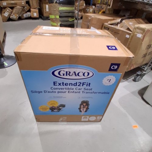 GRACO EXTEND2FIT CONVERTIBLE CAR SEAT - GREY (MODEL: 2235831) image 5