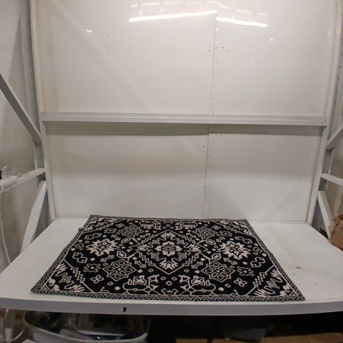 SADIE ACCENT NON-SLIP MAT -45" X 30" - BLACK/CREAM (MODEL:1992776) image 2