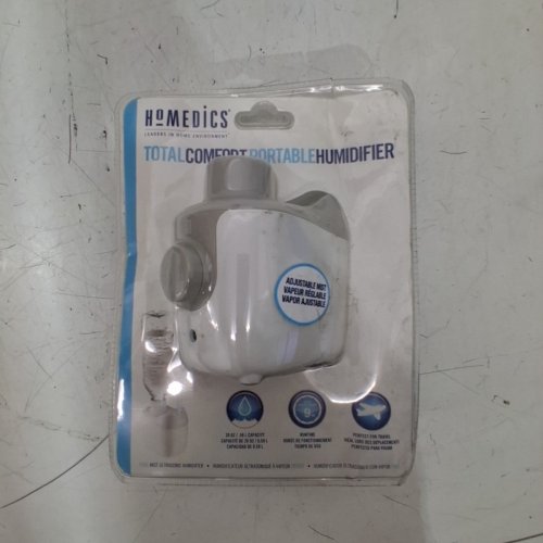 HOMEDICS TOTAL COMFORT PORTABLE HUMIDIFIER - ADJUSTABLE MIST - 20OZ CAPACITY - WHITE (MODEL: UHE-WB01A) image 2