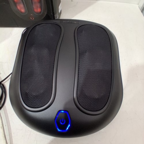 NECKTECK SHIATSU FOOT MASSAGER WITH HEAT - BLACK (MODEL: NK-FM-100-BLK) image 2