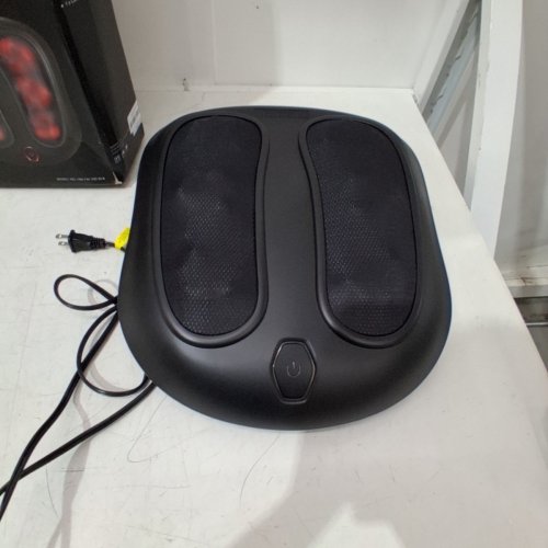 NECKTECK SHIATSU FOOT MASSAGER WITH HEAT - BLACK (MODEL: NK-FM-100-BLK) image 4