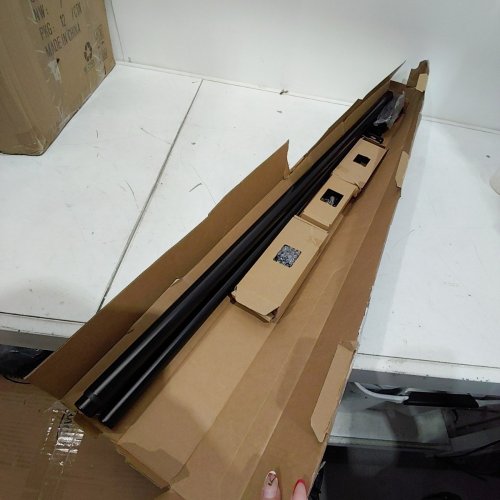 VEVOR DOUBLE ROD CURTAIN RODS - 36"-72" - BLACK - (MODEL: TW-R36/72) image 2