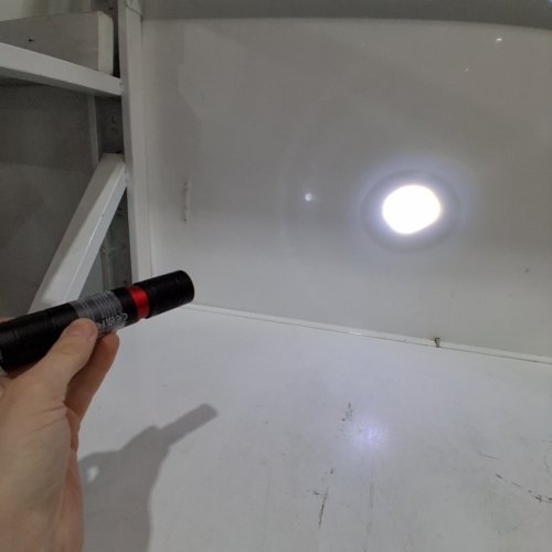 BLUKAR LED RECHARGEABLE TORCH WITH 4 LIGHT MODES - 5" - BLACK (MODEL: K9132) image 2