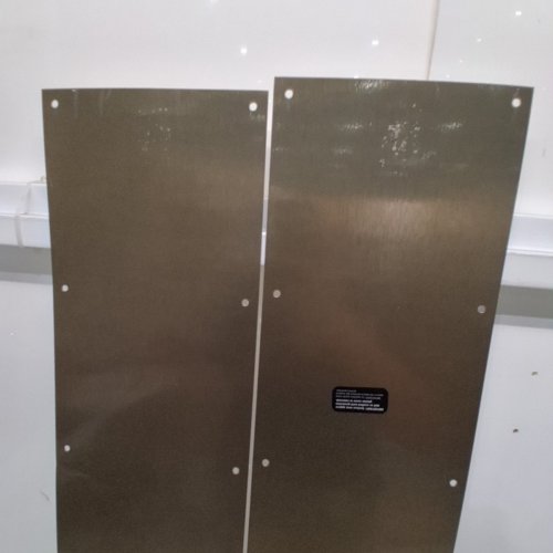 2PK NATIONAL HARDWARE KICKPLATE - 8" X 34" - SATIN NICKEL (MODEL: N270-316) image 3