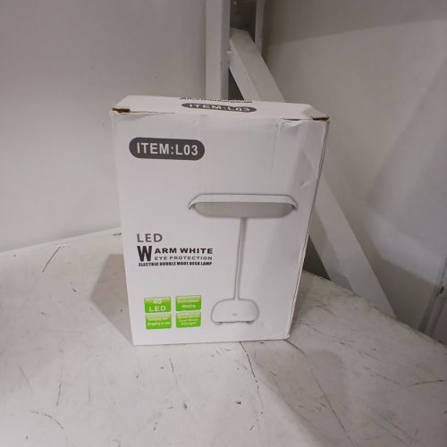 MAYTHANK LED RECHARGEABLE CORDLESS GOOSENECK DESK LAMP - 4200 MAH - WHITE (MODEL: L03) image 3