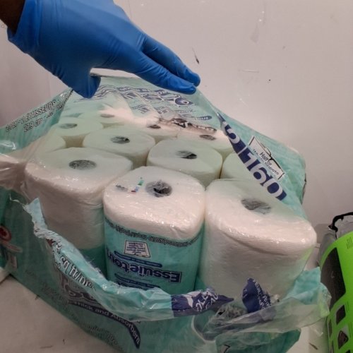 12PK PAPER TOWEL ROLLES - 2-PLY - WHITE (MODEL: 580517) image 2
