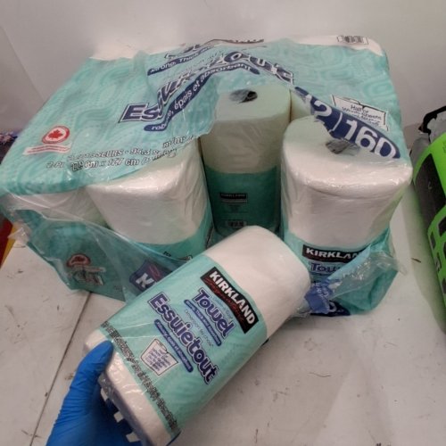 12PK PAPER TOWEL ROLLES - 2-PLY - WHITE (MODEL: 580517) image 3