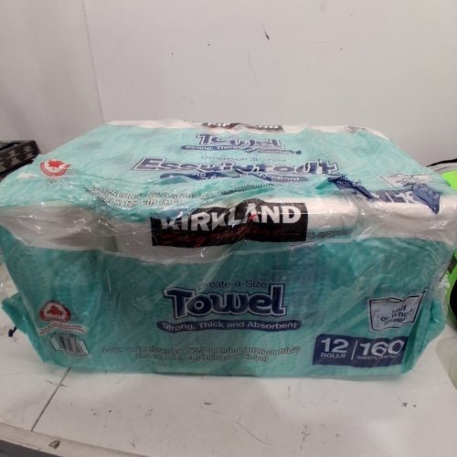 12PK PAPER TOWEL ROLLES - 2-PLY - WHITE (MODEL: 580517) image 4