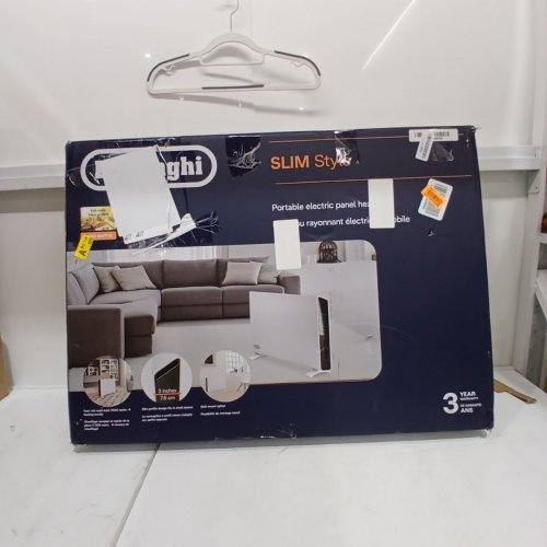 DE'LONGHI SLIM STYLE CONVECTOR SPACE HEATER PANEL - 1500W - 32" X 22" X 3" - WHITE (MODEL: HCX9115ECA) image 7